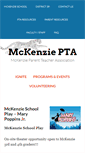 Mobile Screenshot of mckenziepta.com